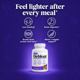 Feel lighter after every meal: less bloating, easier digestion, breaks down protein, fat and dairy